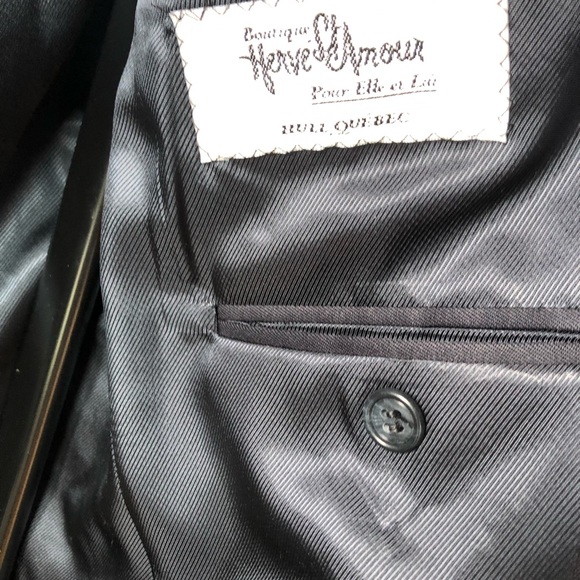 Jack Victor Navy Verona Wool Blazer - Picture 7 of 8